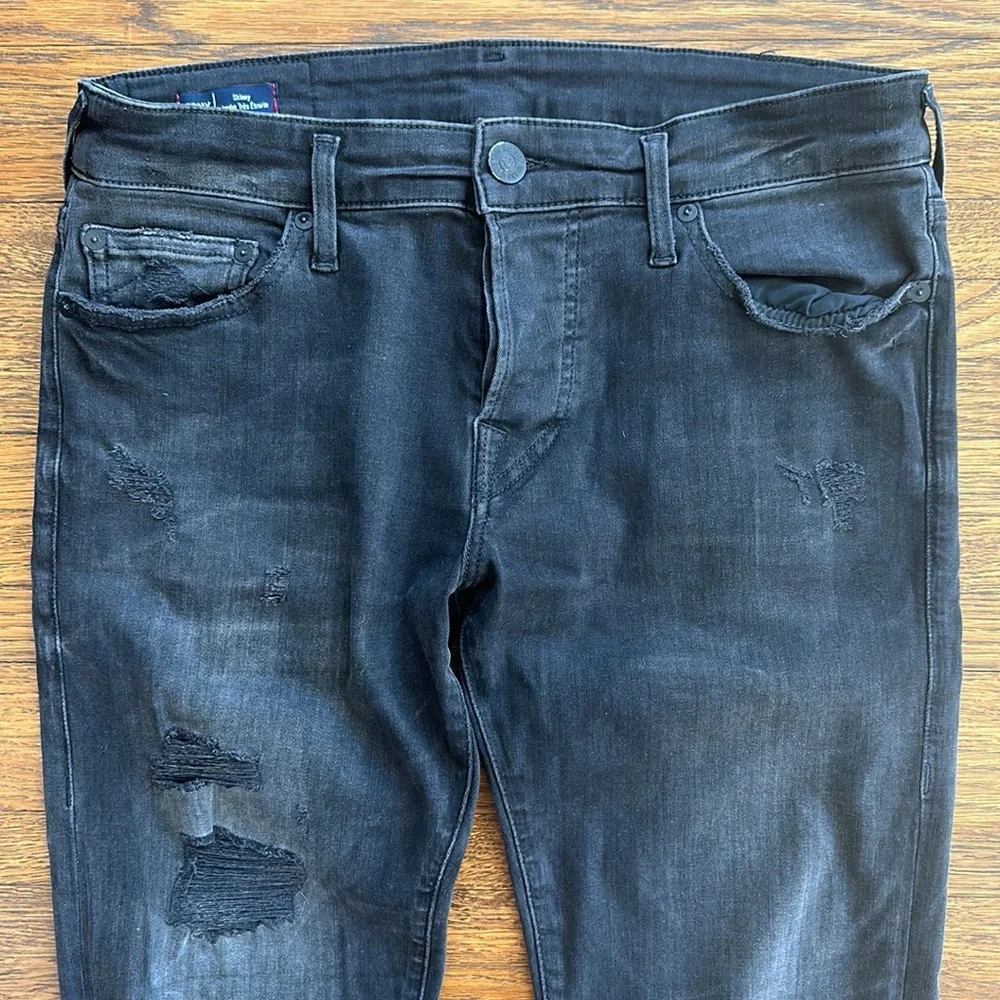Men’s True Religion Black Super Skinny Stretch Tony Fit Jeans - Picture 2 of 7